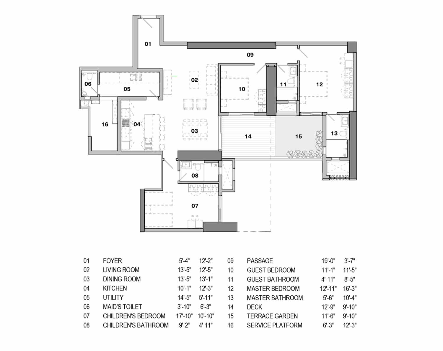 L22- 3 Bedrooms - 2,530 Sq.ft